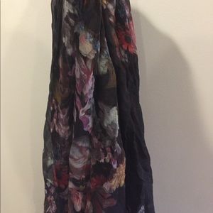 Authentic Alexander McQueen floral scarf